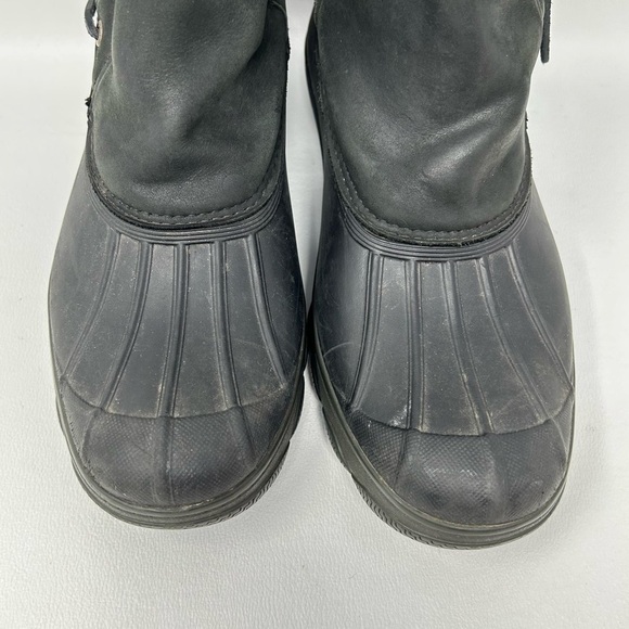 Sperry Top Sider Saltwater Wedge Spray Duck Boot Black STS80769 Women’s Size 10M - Picture 7 of 12